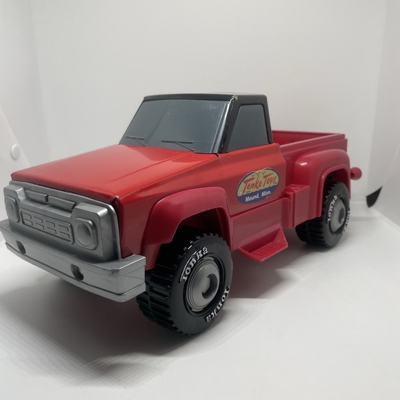 Tonka Toys Mound Minn Hasbro 2012 Red Pick Up Truck Toy - Picture 4 of 16
